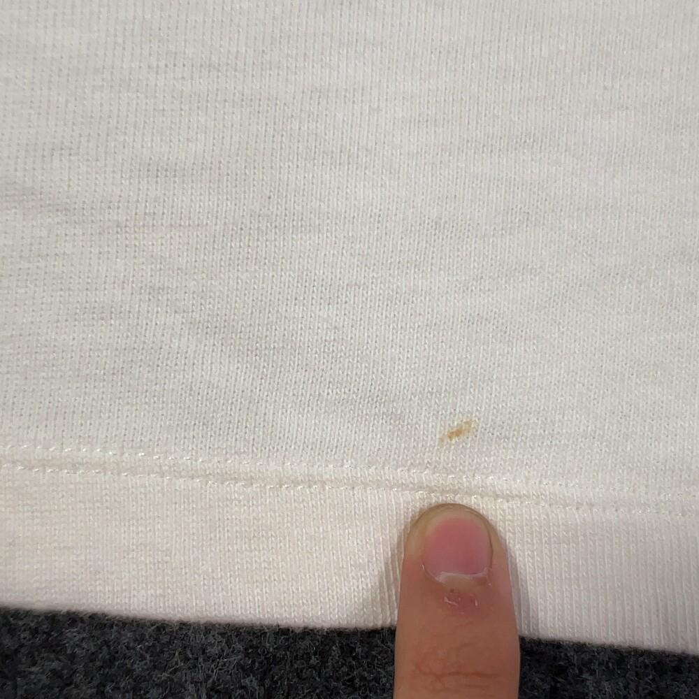 Buck Mason White Field-Spec Boyfriend Crop Tee Womens Sz Small NWI Msrp55 [AF28] - Picture 8 of 16